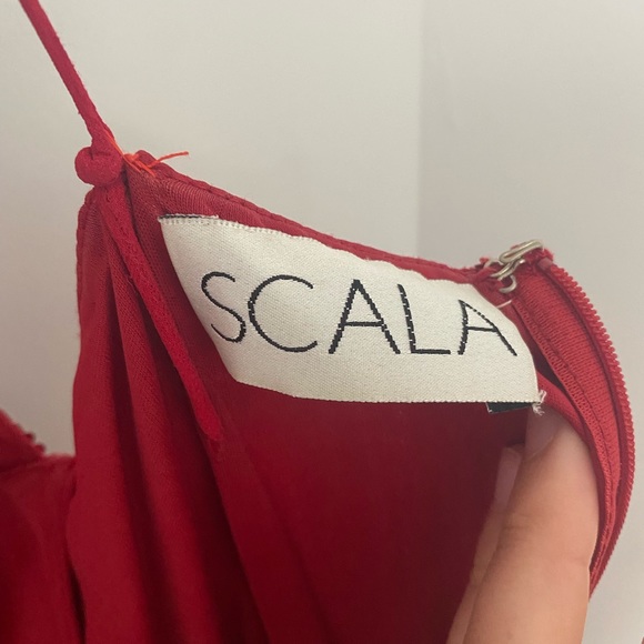 Scala sequined red formal gown - Picture 5 of 5